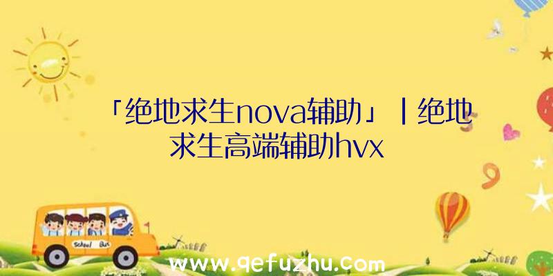 「绝地求生nova辅助」|绝地求生高端辅助hvx